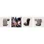 Scaun auto i-Size, Lionelo, Neal, Spatar reglabil in 4 pozitii, Tetiera in 10 pozitii, Suport sticla inclus, 15-36 Kg, 100-150 cm, Cu Isofix, Conform ECE R129, Gri - 14
