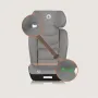 Scaun auto i-Size, Lionelo, Neal, Spatar reglabil in 4 pozitii, Tetiera in 10 pozitii, Suport sticla inclus, 15-36 Kg, 100-150 cm, Cu Isofix, Conform ECE R129, Gri - 18