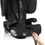 Scaun auto pliabil, Lionelo, Nelly, i-Size, 76- 150 cm, Tetiera reglabila in 15 pozitii, Spatar reglabil in 4 pozitii, Sisteme de fixare Isofix si Top Tether, Sezut lat si confortabil, Conform cu ECE R129, Negru - 14