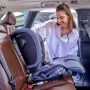 Scaun auto pliabil, Lionelo, Nelly, i-Size, 76- 150 cm, Tetiera reglabila in 15 pozitii, Spatar reglabil in 4 pozitii, Sisteme de fixare Isofix si Top Tether, Sezut lat si confortabil, Conform cu ECE R129, Negru - 26