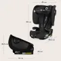 Scaun auto pliabil, Lionelo, Nelly, i-Size, 76- 150 cm, Tetiera reglabila in 15 pozitii, Spatar reglabil in 4 pozitii, Sisteme de fixare Isofix si Top Tether, Sezut lat si confortabil, Conform cu ECE R129, Negru - 32