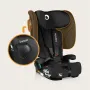 Scaun auto pliabil, Lionelo, Nelly, i-Size, 76- 150 cm, Tetiera reglabila in 15 pozitii, Spatar reglabil in 4 pozitii, Sisteme de fixare Isofix si Top Tether, Sezut lat si confortabil, Conform cu ECE R129, Negru - 34