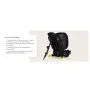 Scaun auto pliabil, Lionelo, Nelly, i-Size, 76- 150 cm, Tetiera reglabila in 15 pozitii, Spatar reglabil in 4 pozitii, Sisteme de fixare Isofix si Top Tether, Sezut lat si confortabil, Conform cu ECE R129, Negru - 39