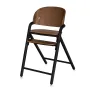 Scaun de masa multifunctional Celia, Lionelo, Din lemn de fag, 6 luni- adult, Reglabil pe inaltime, Husa impermeabila, Tavita silicon, Suport de picioare reglabil, Greutate maxima 90 Kg, Negru - 9
