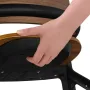 Scaun de masa multifunctional Celia, Lionelo, Din lemn de fag, 6 luni- adult, Reglabil pe inaltime, Husa impermeabila, Tavita silicon, Suport de picioare reglabil, Greutate maxima 90 Kg, Negru - 13