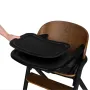 Scaun de masa multifunctional Celia, Lionelo, Din lemn de fag, 6 luni- adult, Reglabil pe inaltime, Husa impermeabila, Tavita silicon, Suport de picioare reglabil, Greutate maxima 90 Kg, Negru - 16