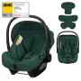 Scoica auto, Lionelo, i-Size Astrid, 0-13 Kg, 40-87 cm, Cu maner si capotina reglabile, Cu protectie laterala avansata, Salteluta confortabila,  Testat ADAC, Conform cu standardul european de securitate R129, Verde - 2