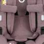 Scoica auto, Lionelo, Moxie, i-Size, Include baza rotativa 360 cu picior de fixare, 40-87 cm, Tetiera reglabila, intarita cu spuma de memorie, Carcasa ventilata, Din bambus, Protectie avansata, Conform R129, Mov - 13