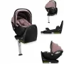 Scoica auto, Lionelo, Moxie, i-Size, Include baza rotativa 360 cu picior de fixare, 40-87 cm, Tetiera reglabila, intarita cu spuma de memorie, Carcasa ventilata, Din bambus, Protectie avansata, Conform R129, Mov - 1