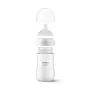 Set 1 x Biberon, Philips Avent, Natural Response, +1 luna, 260 ml, Albastru + 4 x tetine cu debit 4 (mediu), 3 luni+ - 9