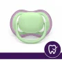 Set 2 suzete, Philips Avent, Colectia Ultra Air, Ortodontice, Fara BPA, Cu orificii mari de aerisire, Scade riscul de malocluzie, 6-18 luni, Roz/Verde - 3