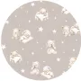 Set 4 in 1 Cosulet bebelus, MimiNu, Baby Cocoon 75x55 cm, Husa bumbac, Din bumbac certificat Oeko Tex Standard 100, Cu paturica 50x70 cm, Cu salteluta, Cu perna fluture, Bedtime story beige - 4