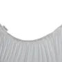 Set cearceafuri cu elastic, Lionelo, 70x28 cm, Pentru landouri si patutul co-sleeper Malin, Pentru saltele de max. 10 cm inaltime, Din bambus, Usor de spalat, 30 grade, Fara calcare, Ecologic, Alb/Gri - 6