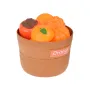 Set pentru sortat, Cu legume si fructe din plastic si cu velcro - 10