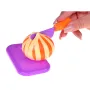Set pentru sortat, Cu legume si fructe din plastic si cu velcro - 15