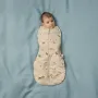 Sistem de infasat si sac de dormit, ErgoPouch, 2 in 1, 3-6 luni, 6-8 kg, TOG 2.5, Bumbac organic, Fermoar bidirectional, Transformabil, Lavabil la masina, Certificat non-toxic, Premiat in Australia, Model Savannah - 3