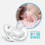 Suzete set, Chicco, Physio, Ortodontice, Silicon, Fara BPA, 2 bucati, 6-16 luni, Green/Blue - 7