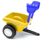 Tractor, Baby Mix, New Holland, Pana la 25 kg, Cu remorca detasabila si unelte, De impins, Cu claxon si sunet de motor, 12 luni+, Yellow - 7