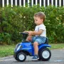 Tractor, Baby Mix, New Holland, Pana la 25 kg, Cu remorca detasabila si unelte, De impins, Cu claxon si sunet de motor, 12 luni+, Yellow - 3