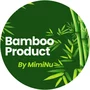 Prosop cu gluga, MimiNu, Mare, Dimensiune 100x100 cm, Din bumbac si bambus fleece, Materiale certificate Oeko Tex Standard 100, Leaves - 3