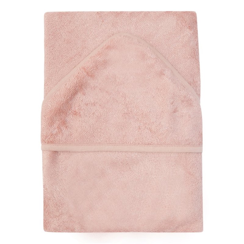 Timboo - prosop cu gluga pentru copii, din bambus, misty rose