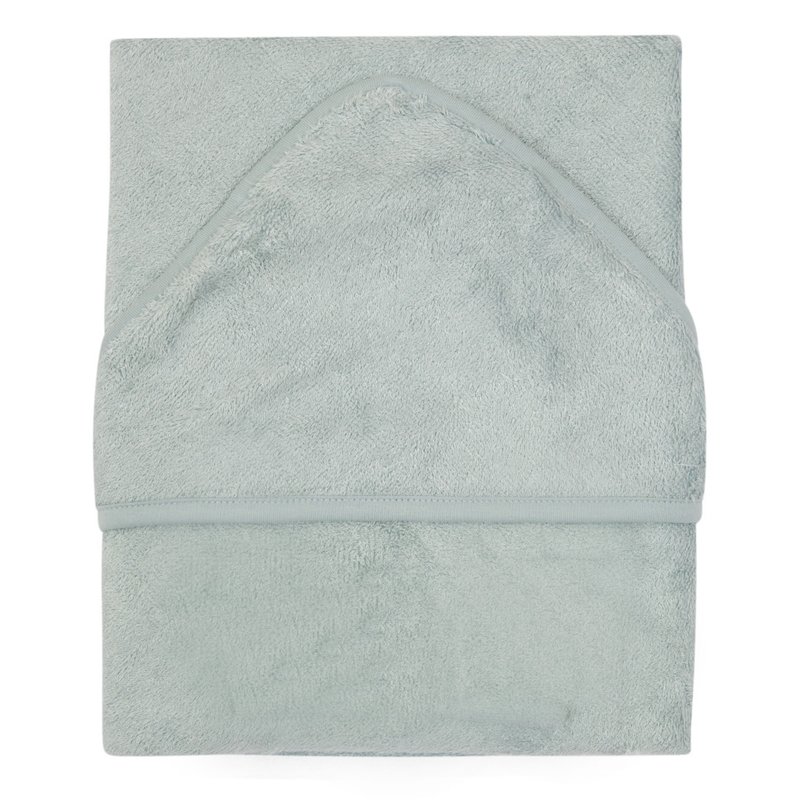Timboo - prosop cu gluga pentru copii, din bambus, sea blue