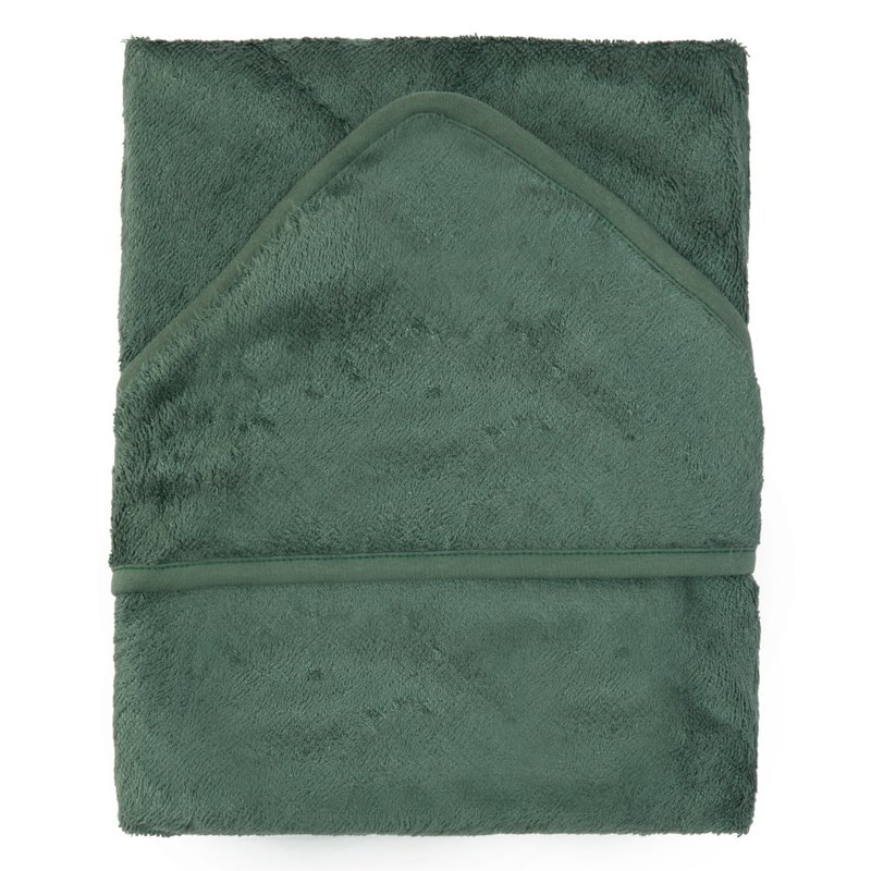 Timboo - prosop cu gluga xxl pentru copii, din bambus, aspen green