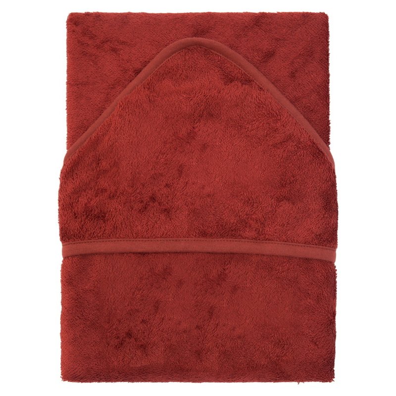Timboo - prosop cu gluga xxl pentru copii, din bambus, rosewood