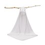 Prosopel de baie, Sensillo, Cu gluga, Din bumbac terry, 100x100 cm, White - 4