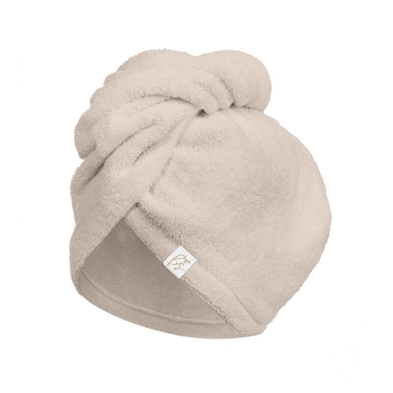 Babysteps - prosop turban din bambus pentru mamici si copii bej