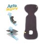 Protectie antitranspiratie cos auto, Aeromoov, AeroSleep, Universala, 0-9 luni, 0-10 kg, Structura 3D, Organic Anthracite - 3