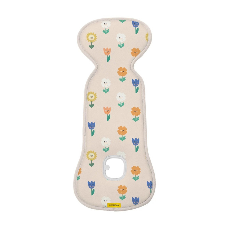 Aeromoov - protectie antitranspiratie cos auto, universala, 0-9 luni, 0-10 kg, structura 3d, aerosleep, flowers