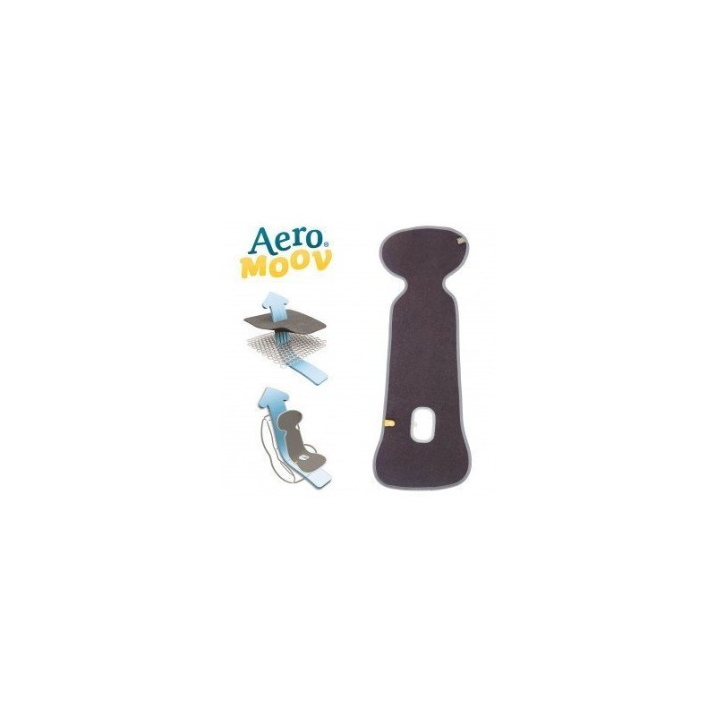 Aeromoov - protectie antitranspiratie scaun auto gr 1 bbc organic anthracite