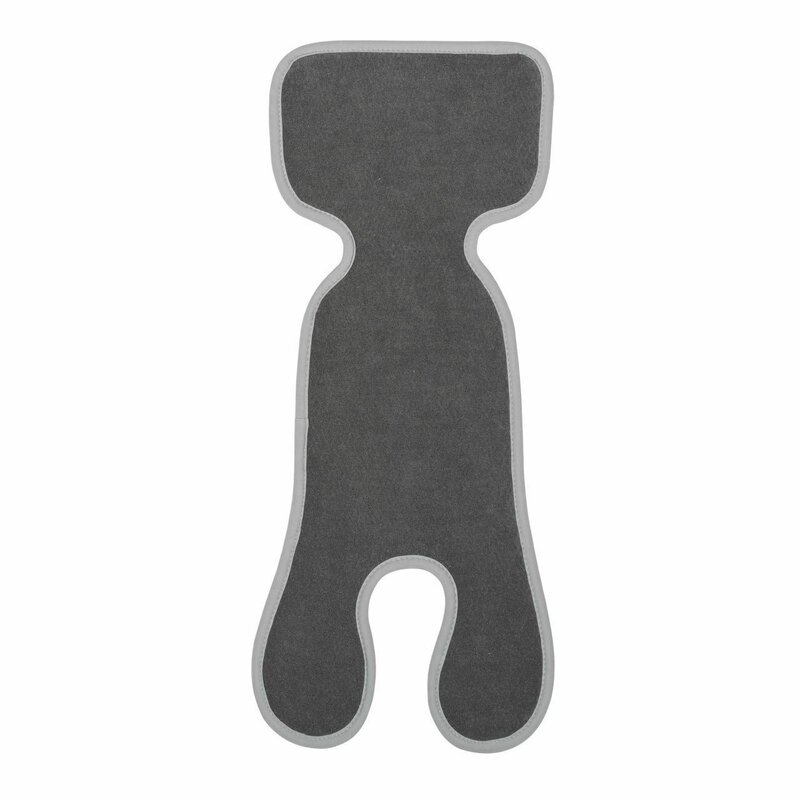 Aircuddle - husa scaun auto cool seat smoke gr 0 , antitranspiratie, gri/negru