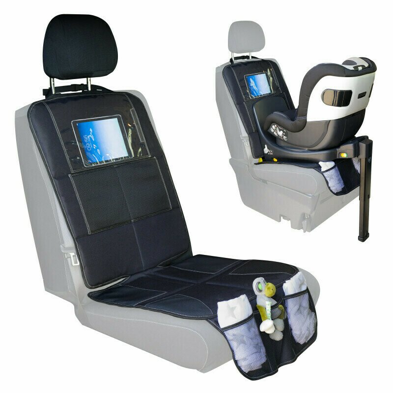 Fillikid - protectie spatar auto sau bancheta luxury , cu buzunar ipad