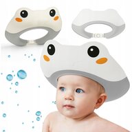 Protectie de cap pentru baie, Primabobo, Reglabila, Fara BPA, 3 luni+, 24x25 cm cm, Multicolor