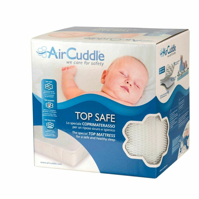 Aircuddle - protectie impermeabila top safe , 3d, antitranspiratie, 140x70 cm