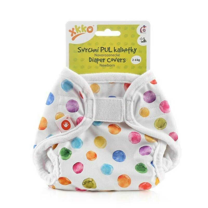 Protectie impermeabila scutece textile 2-6 kg xkko watercolour