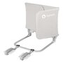 Protectie laterala pat, Lionelo, Lora, Pliabila, Sistem de blocare StandSafe, Geanta de transport inclusa, 105 x 45 cm, Bej - 11