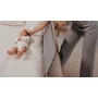 Protectie laterala pat, Lionelo, Lora, Pliabila, Sistem de blocare StandSafe, Geanta de transport inclusa, 105 x 45 cm, Bej - 11