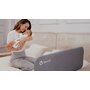 Protectie laterala pat, Lionelo, Lora, Pliabila, Sistem de blocare StandSafe, Geanta de transport inclusa, 105 x 45 cm, Bej - 19
