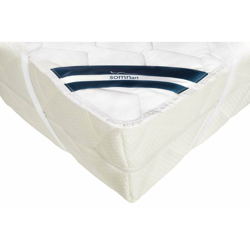 Somnart - protectie pentru saltea superior plus, bumbac - 180x200 cm