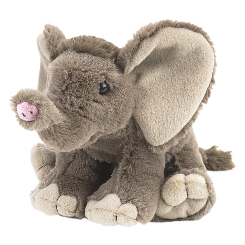 Wild republic - jucarie din plus pui de elefant african , 20 cm