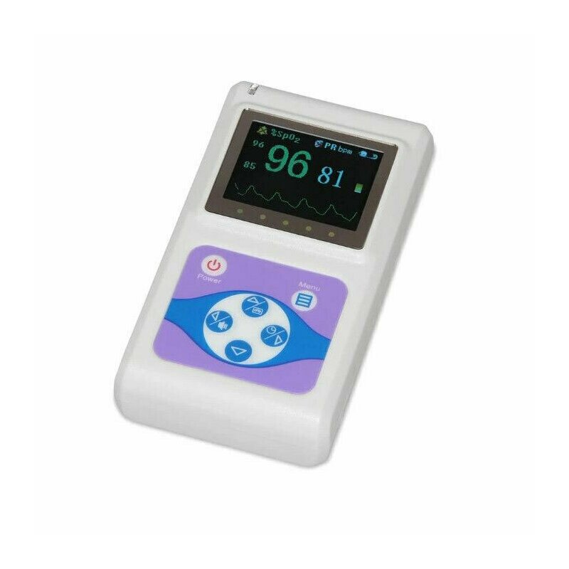 Contec - pulsoximetru profesional cms60d, masoara saturatia de oxigen si rata pulsului