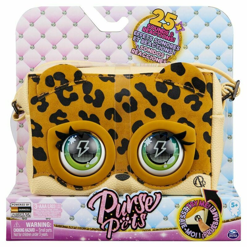 Spin master - gentuta leopard , purse pets