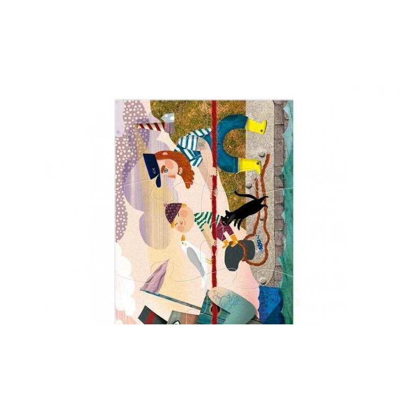 Londji - puzzle animale 1 2 3 start! , puzzle copii, piese 54