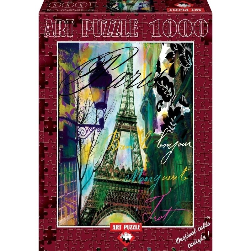 Puzzle 1000 piese - BONJOUR