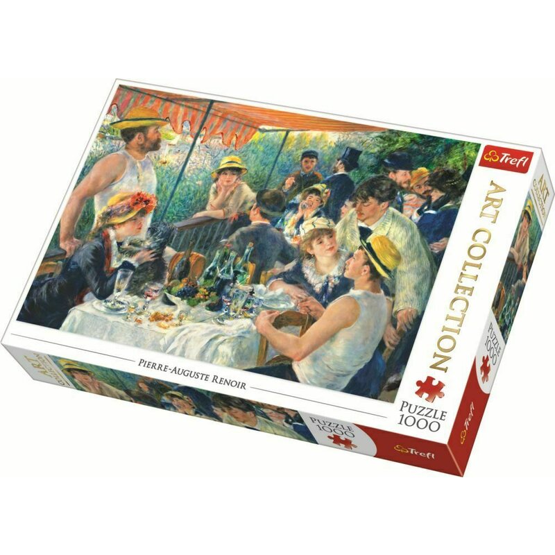 Trefl - puzzle 1000 renoir pranzul petrecerii cu barca