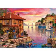Puzzle 1500 piese - The Mediterranean Harbour