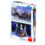 Dino - Toys - Puzzle 2 in 1 Frozen 77 piese - 1